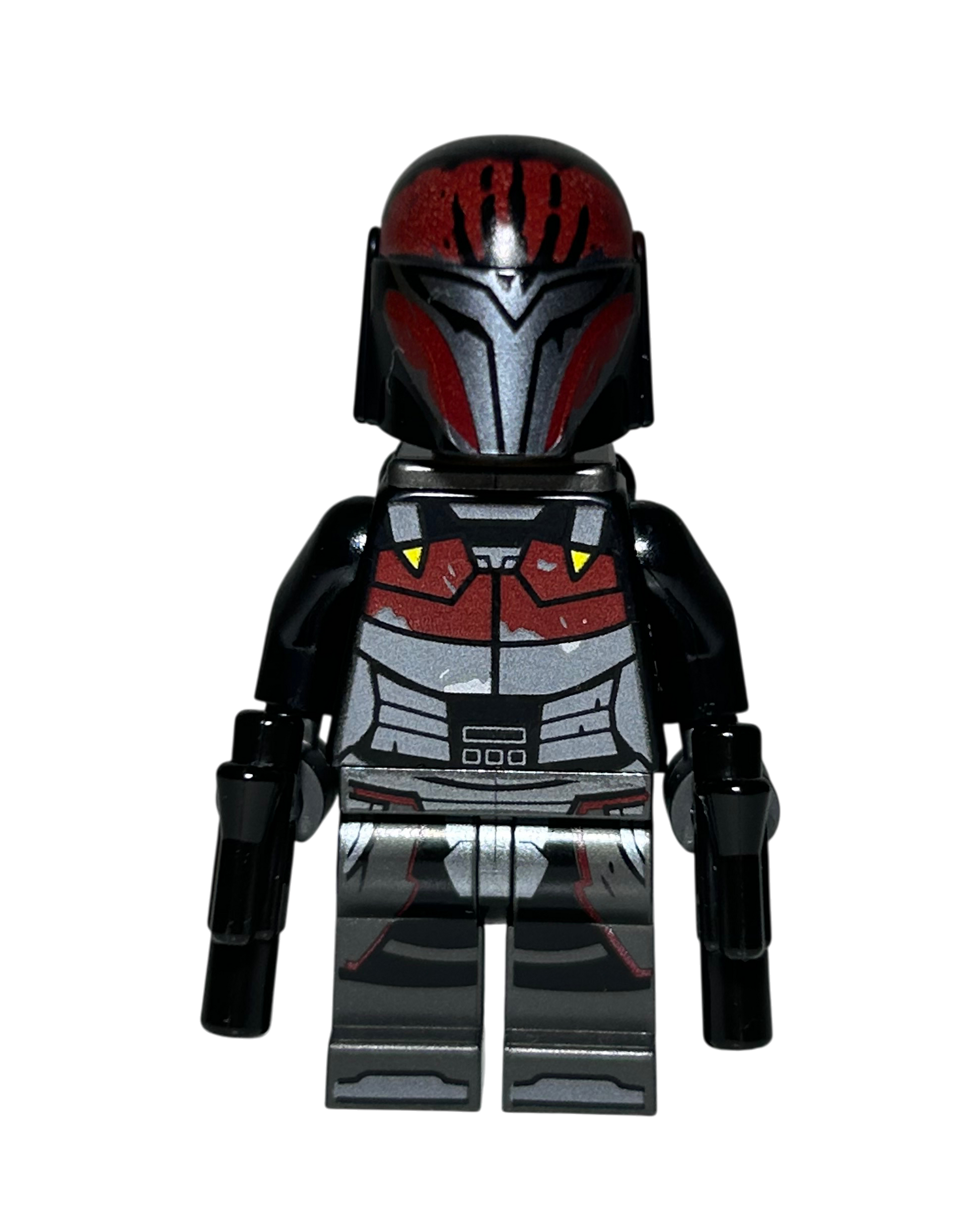 Mandalorian Super Commando Weiblich SW1487 LEGO Star Wars Minifigur Vorderansicht brick2d2