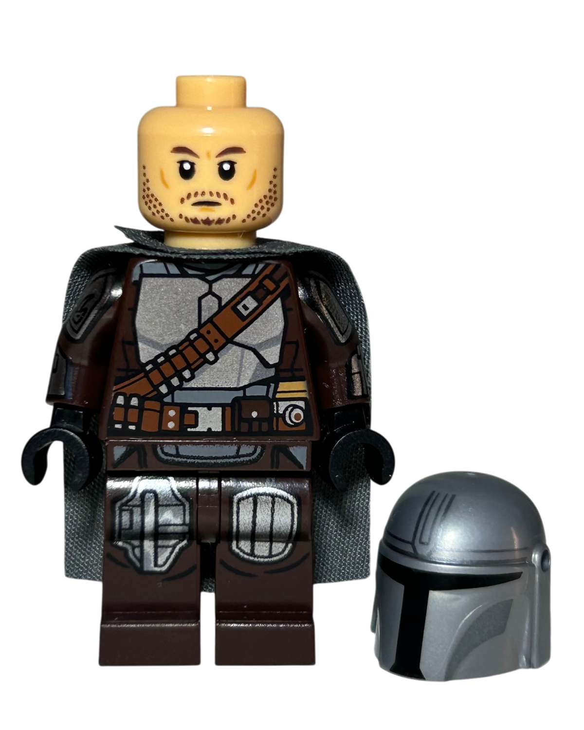 The Mandalorian Din Djarin Beskar Armor 2026 SW1488 LEGO Star Wars Minifigur Detailansicht brick2d2