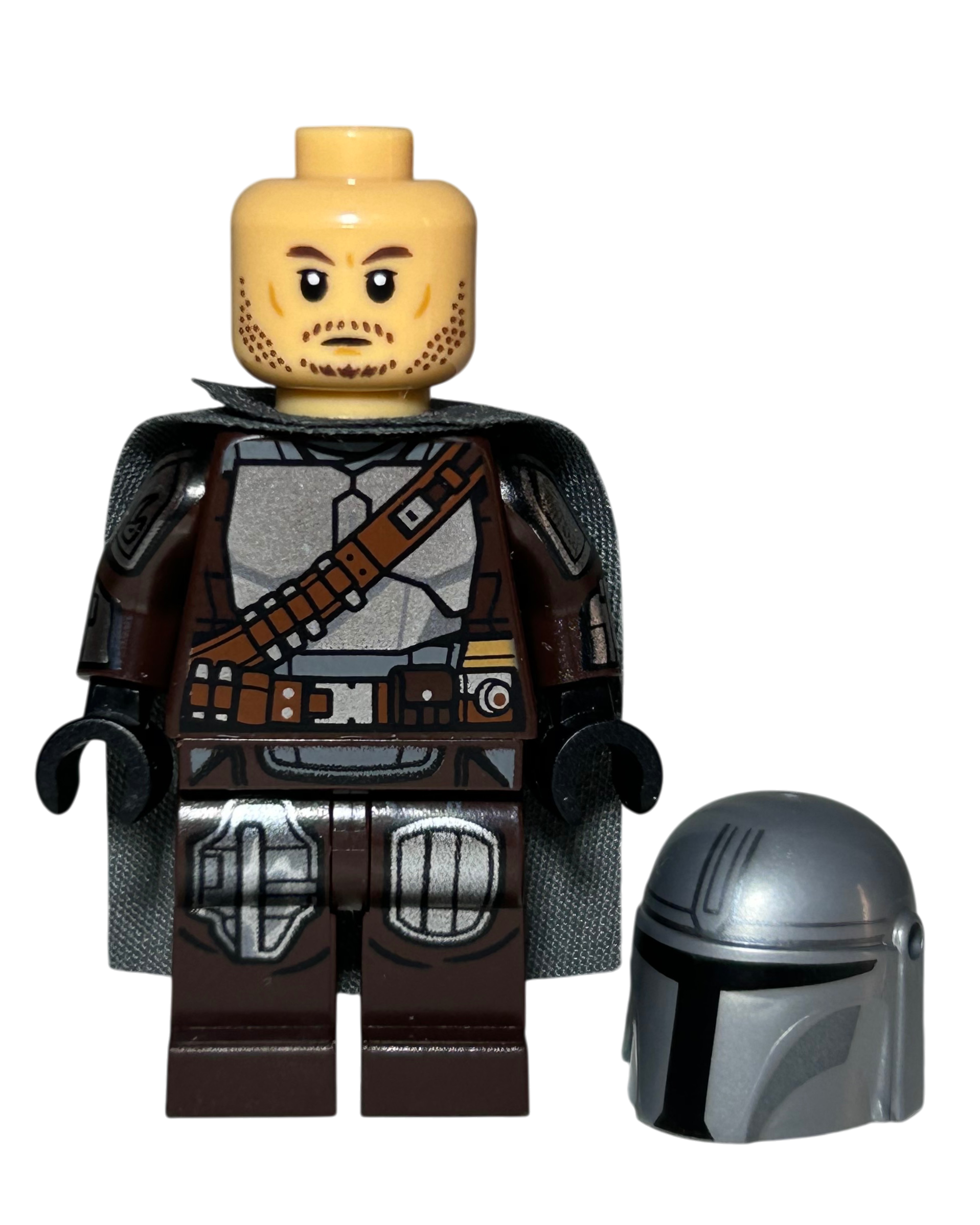 The Mandalorian Din Djarin Beskar Armor 2026 SW1488 LEGO Star Wars Minifigur Detailansicht brick2d2