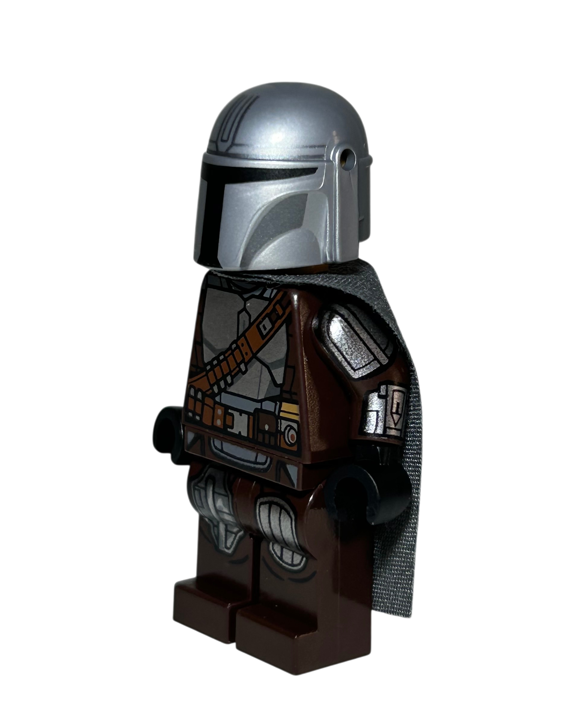 The Mandalorian Din Djarin Beskar Armor 2026 SW1488 LEGO Star Wars Minifigur Seitenansicht rechts brick2d2