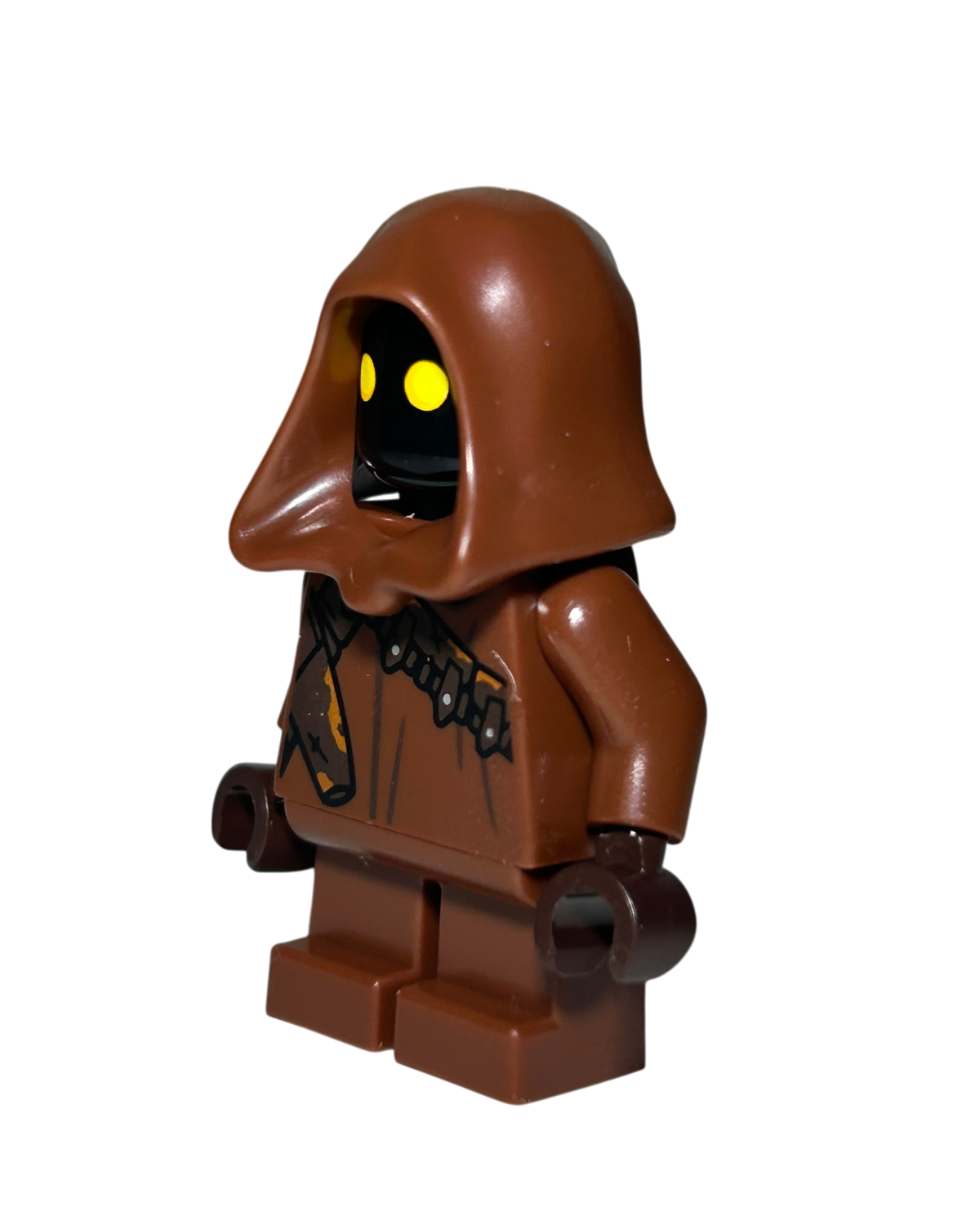 Jawa LEGO Star Wars Minifigur SW1492 braune Kapuze Seitenansicht rechts brick2d2
