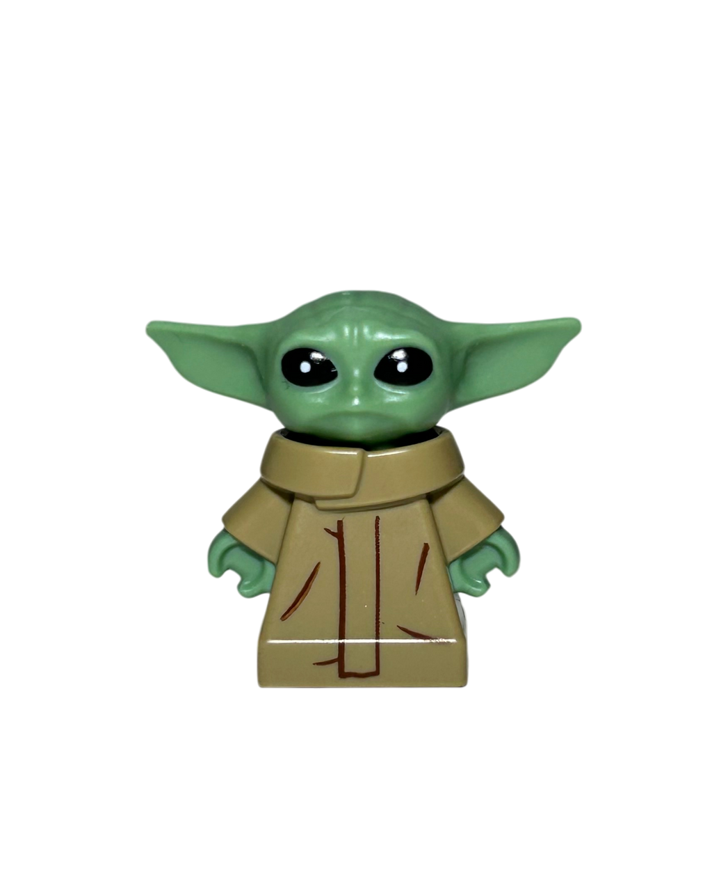 Grogu SW1520 Baby Yoda LEGO Star Wars Minifigur Vorderansicht brick2d2