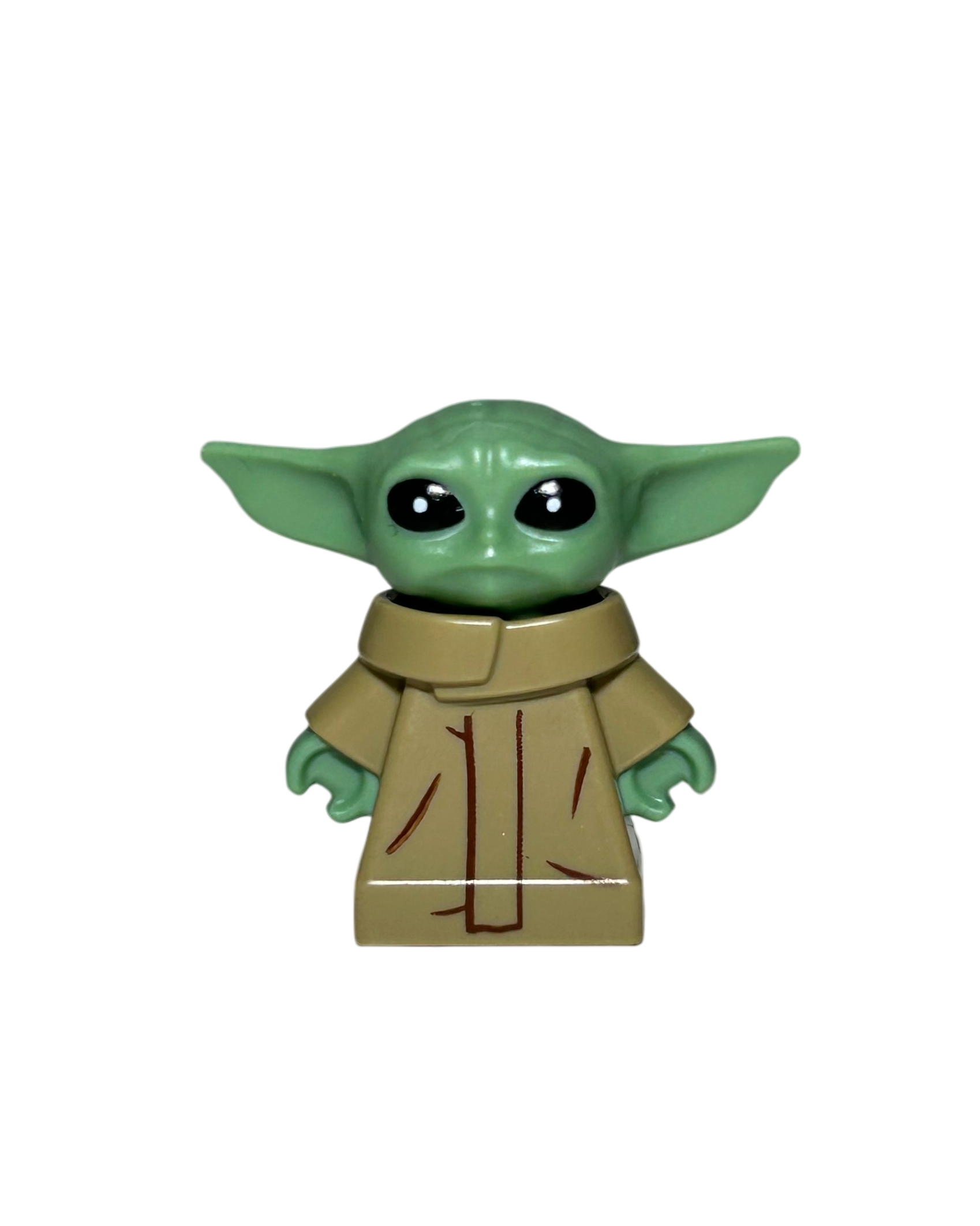 Grogu SW1520 Baby Yoda LEGO Star Wars Minifigur Vorderansicht brick2d2