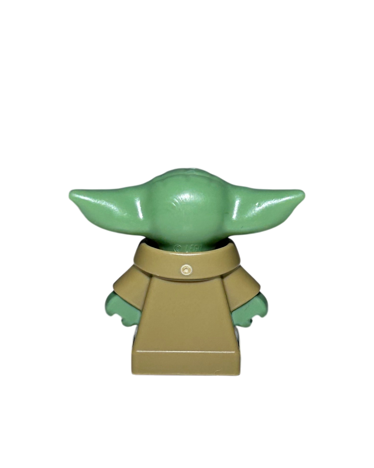 Grogu SW1522 LEGO Star Wars Minifigur Beskar Rüstung Rückansicht brick2d2