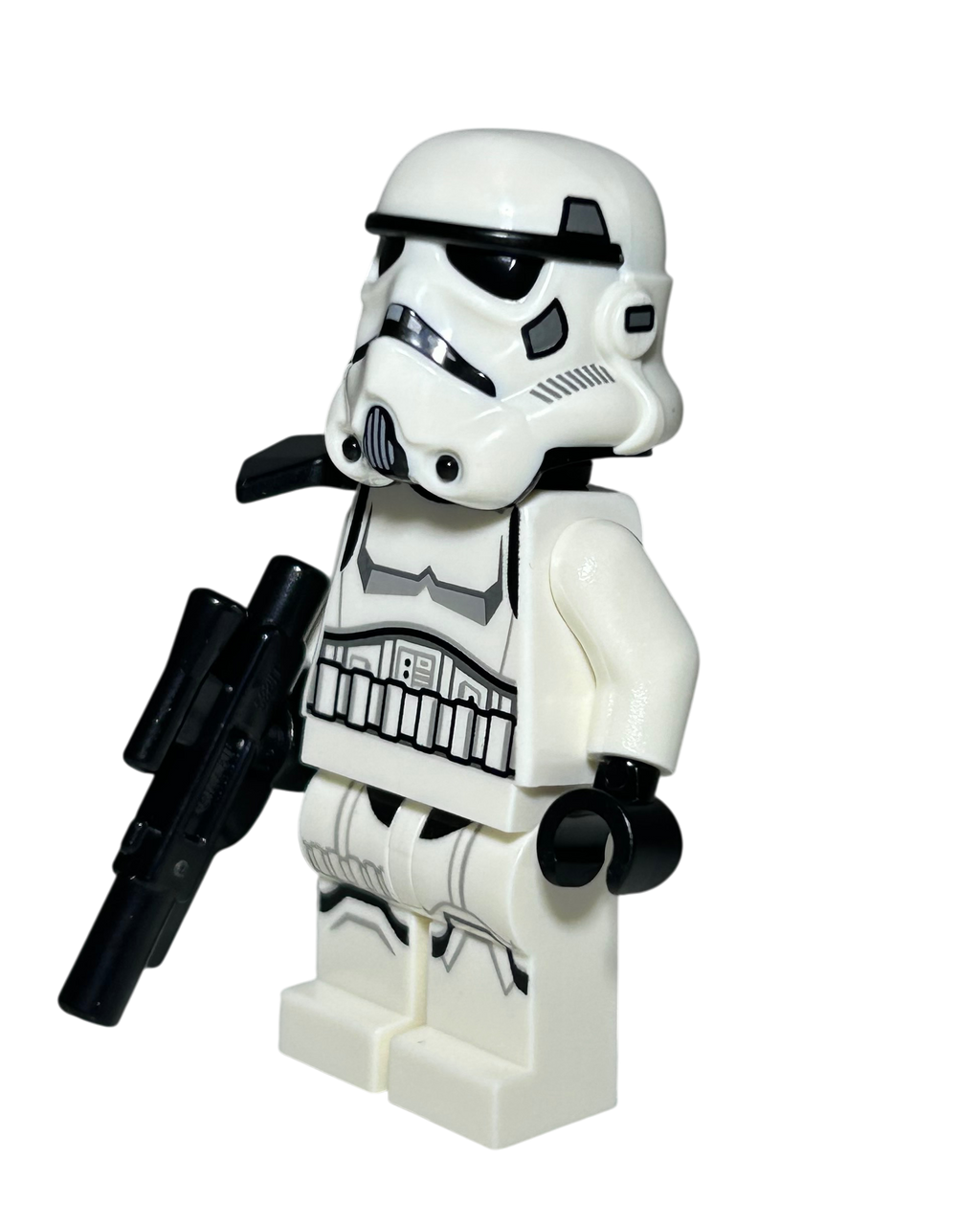 Imperial Stormtrooper SW1525 LEGO Star Wars Minifigur schwarzes Pauldron Seitenansicht rechts brick2d2