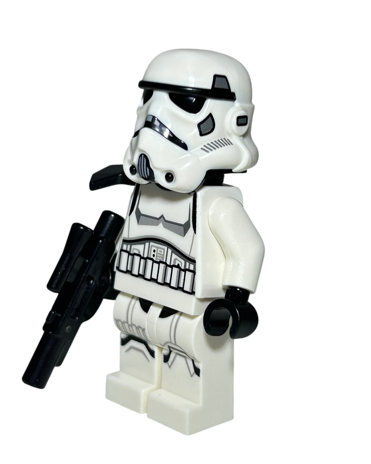 Imperial Stormtrooper SW1525 LEGO Star Wars Minifigur schwarzes Pauldron Seitenansicht rechts brick2d2