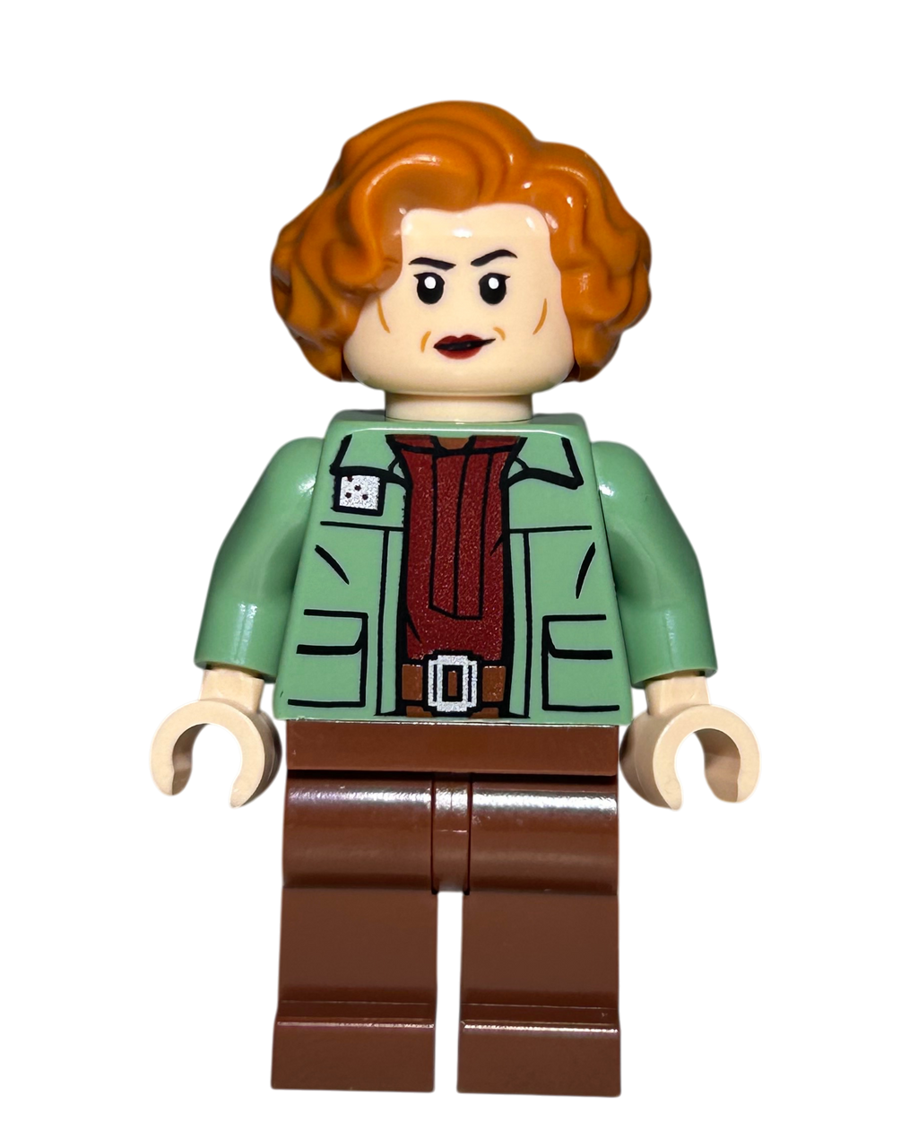 Colonel Ward SW1526 LEGO Star Wars Minifigur rote Haare Detailansicht brick2d2