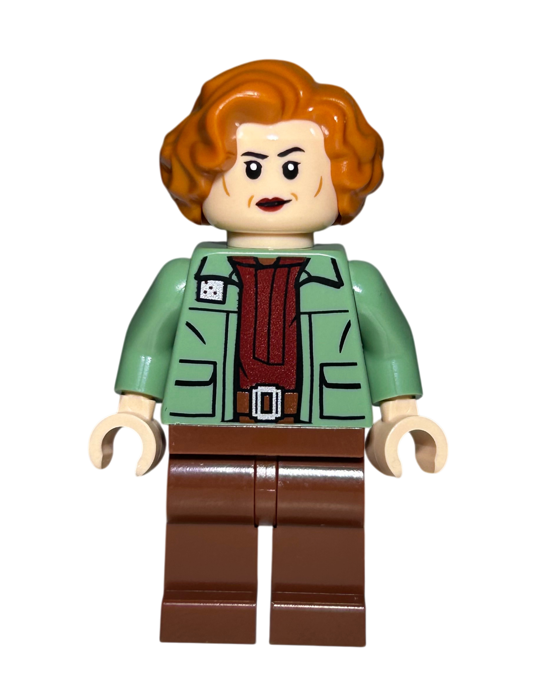 Colonel Ward SW1526 LEGO Star Wars Minifigur rote Haare Detailansicht brick2d2