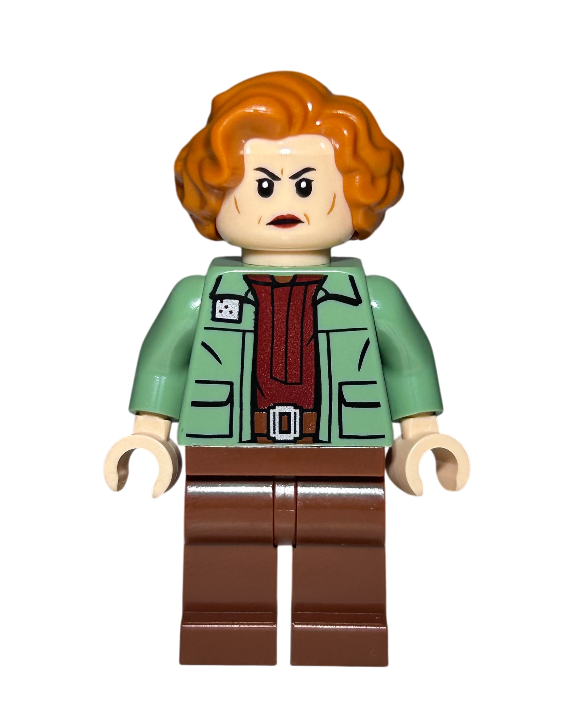 Colonel Ward SW1526 LEGO Star Wars Minifigur rote Haare Vorderansicht brick2d2