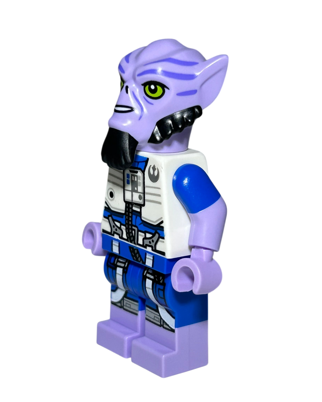 Garazeb Zeb Orrelios SW1527 LEGO Star Wars Minifigur Seitenansicht rechts brick2d2