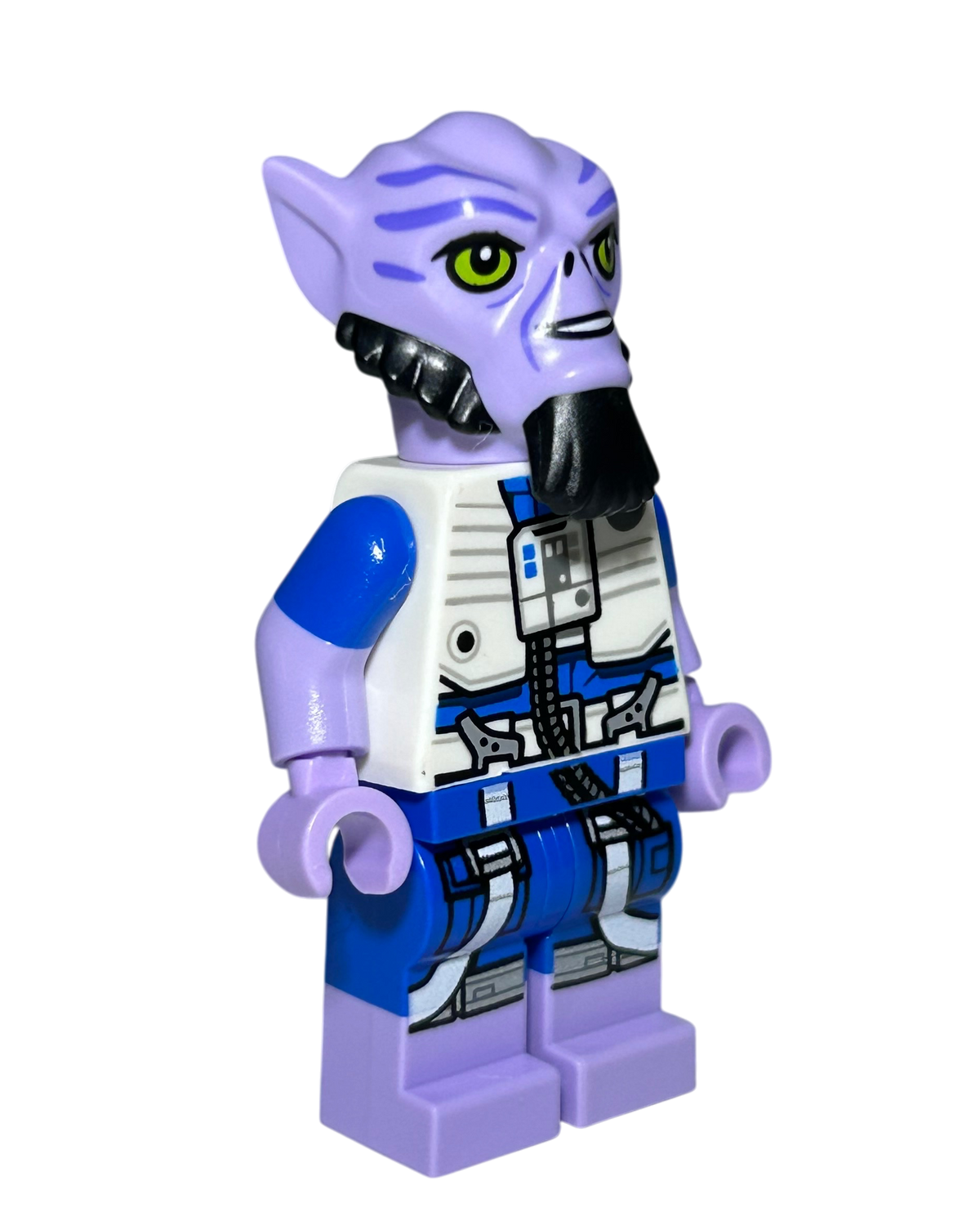 Garazeb Zeb Orrelios SW1527 LEGO Star Wars Minifigur Seitenansicht links brick2d2