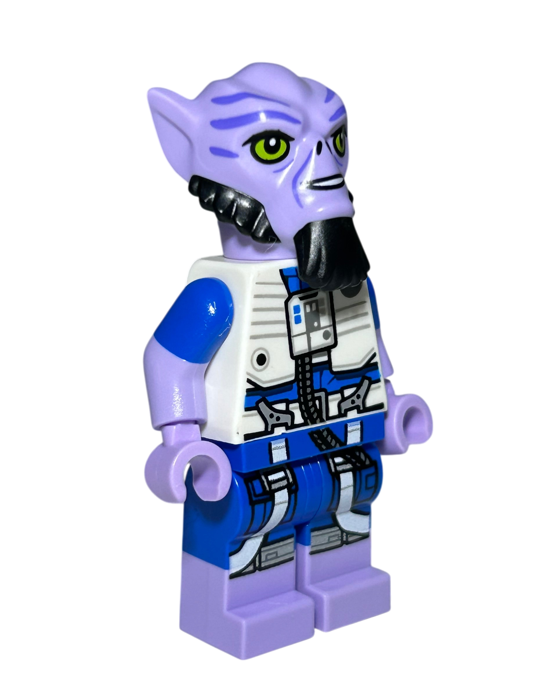 Garazeb Zeb Orrelios SW1527 LEGO Star Wars Minifigur Seitenansicht links brick2d2