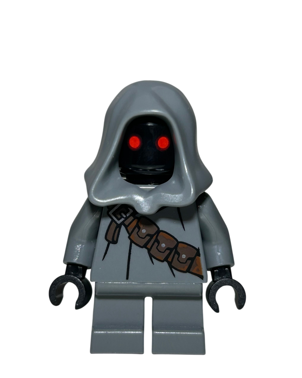 Jawa SW1540 LEGO Star Wars Minifigur grau Vorderansicht brick2d2