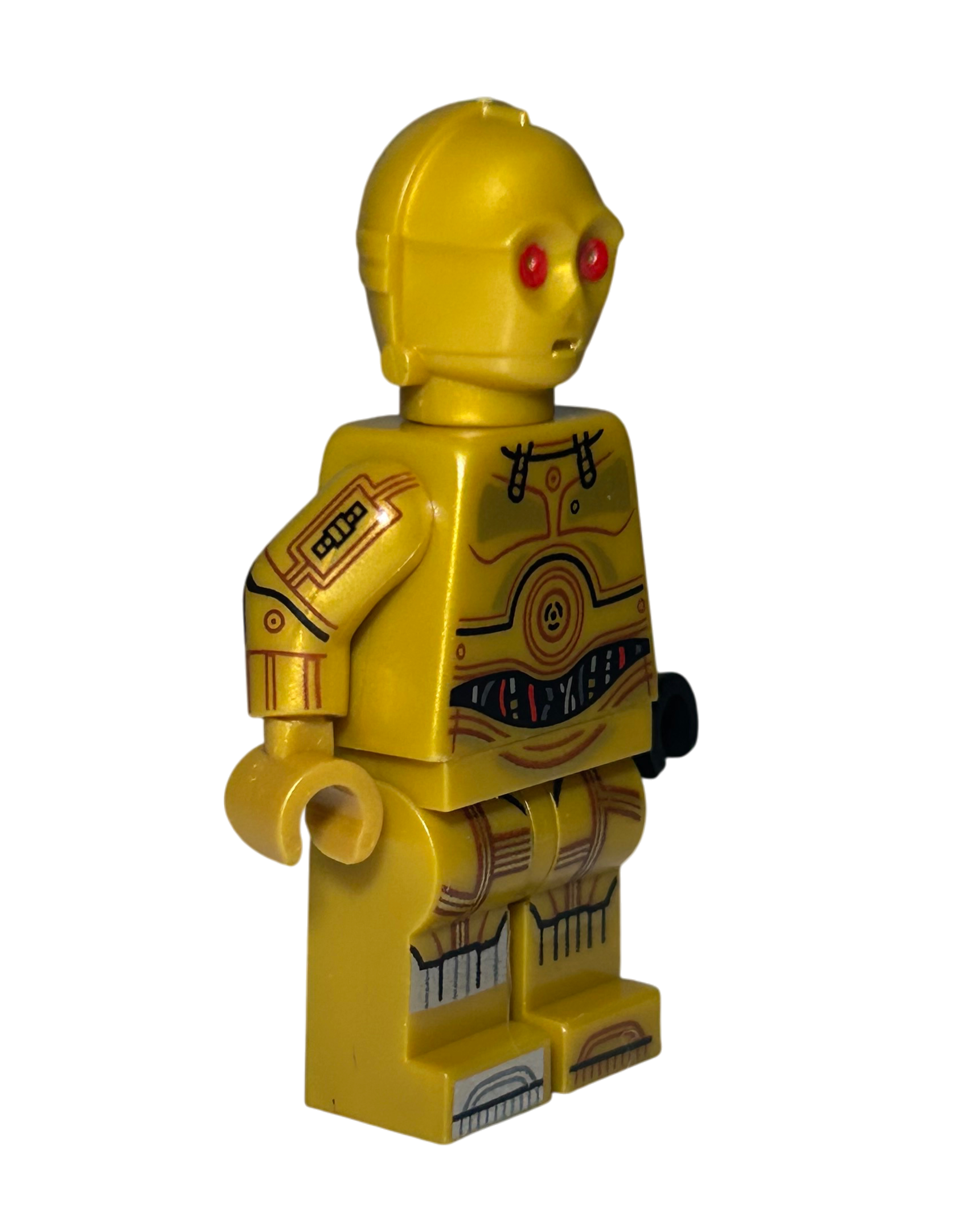 LEGO Star Wars Minifigur Bounty Hunter C-3PO SW1368 Seitenansicht