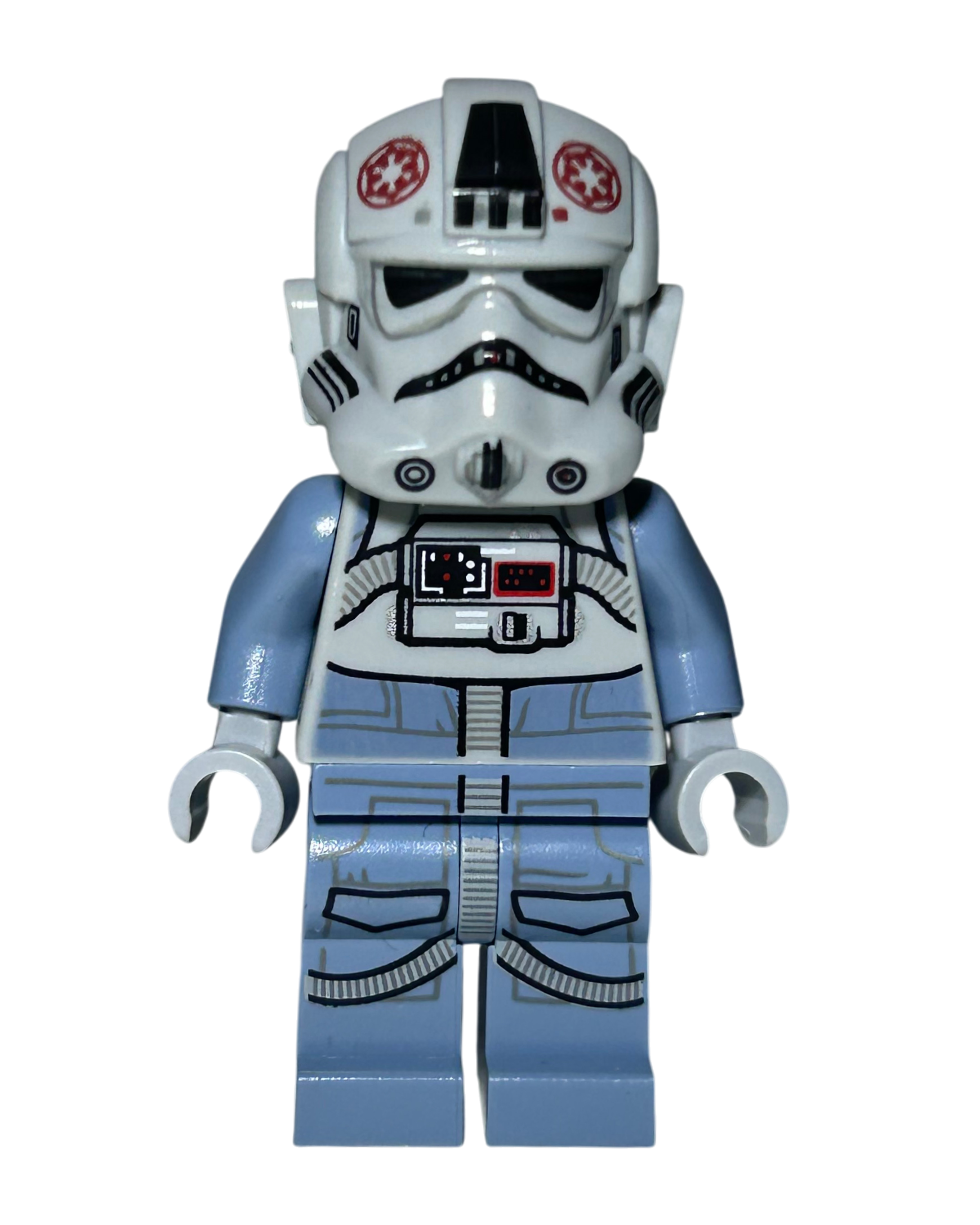 LEGO Star Wars Minifigur AT-AT Driver SW1104 Vorderansicht – Brick2D2