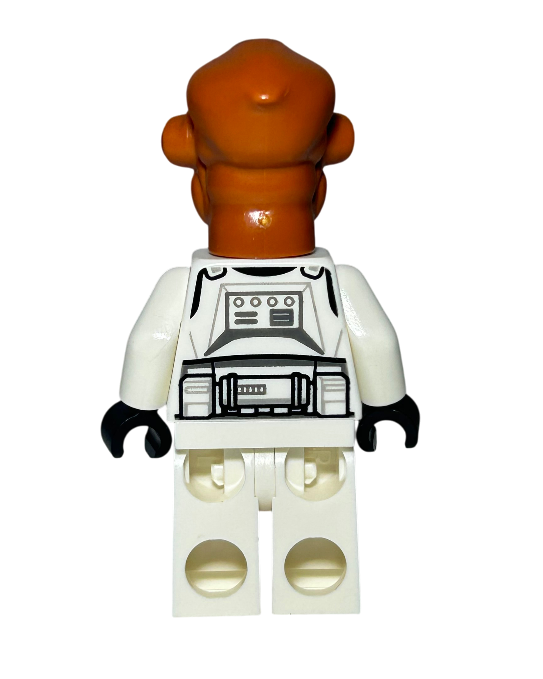 LEGO Star Wars Minifigur Admiral Ackbar Trooper Outfit SW1378 Rückansicht