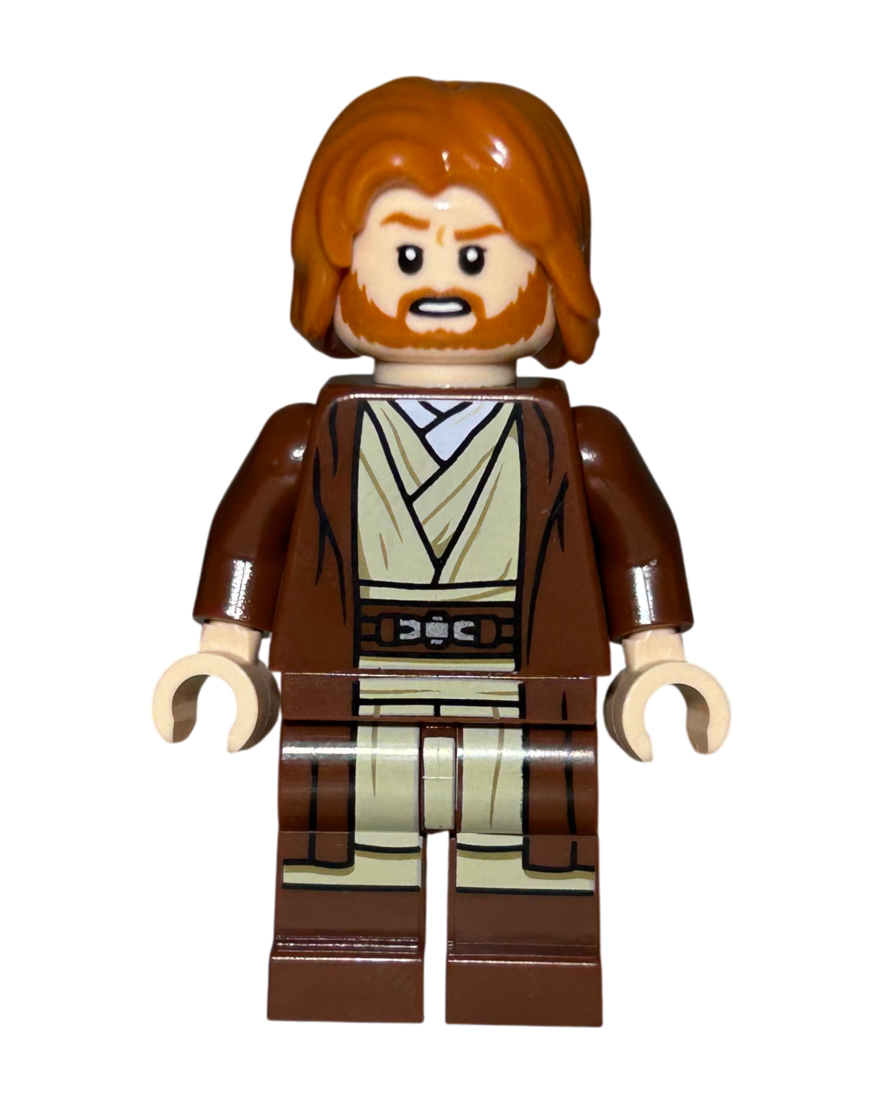 Obi-Wan Kenobi SW1220 LEGO Star Wars Minifigur Vorderansicht