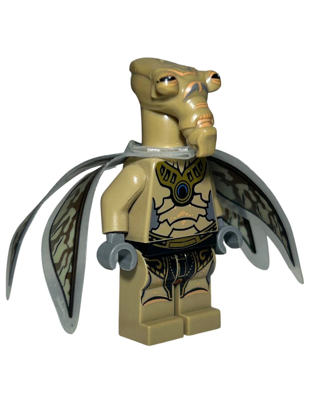 LEGO Star Wars Minifigur Geonosian Warrior mit Flügeln SW0381 Seitenansicht