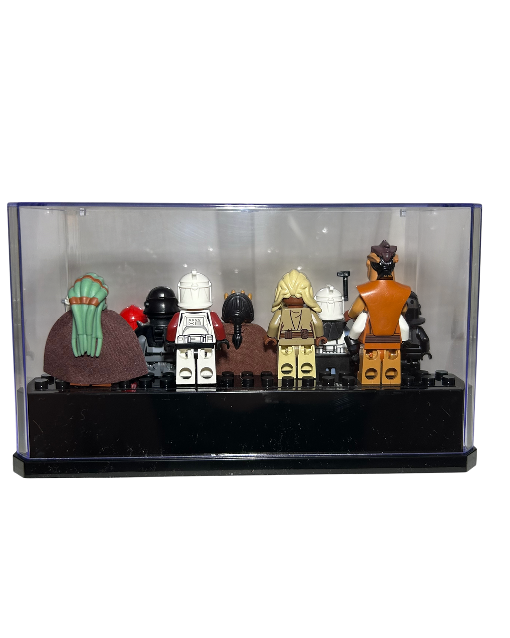 Minifigur Display Kasten groß LEGO Star Wars Detailansicht brick2d2