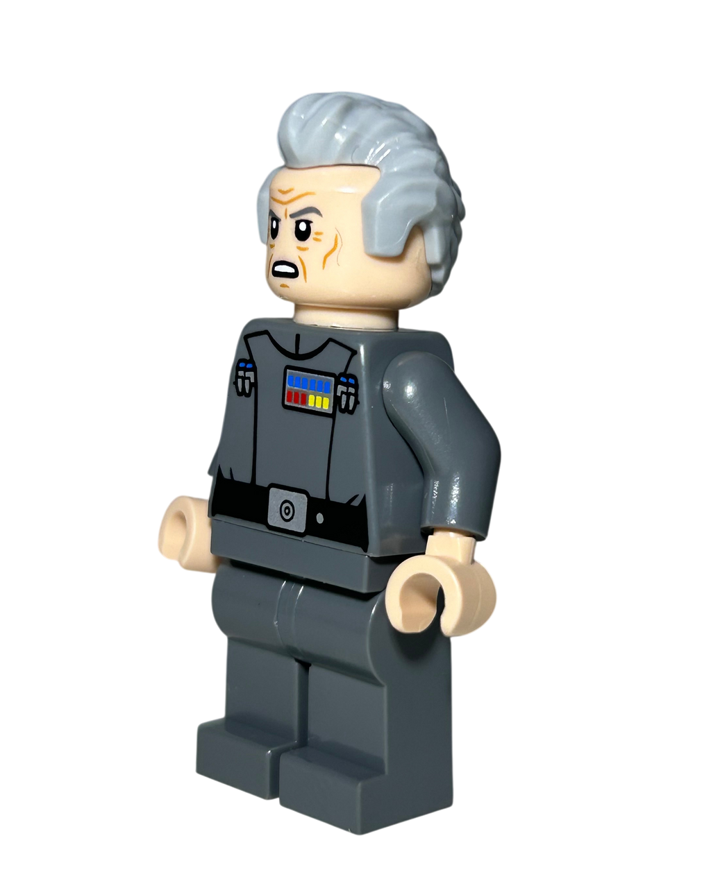 Grand Moff Tarkin SW1471 LEGO Star Wars Minifigur Seitenansicht rechts brick2d2