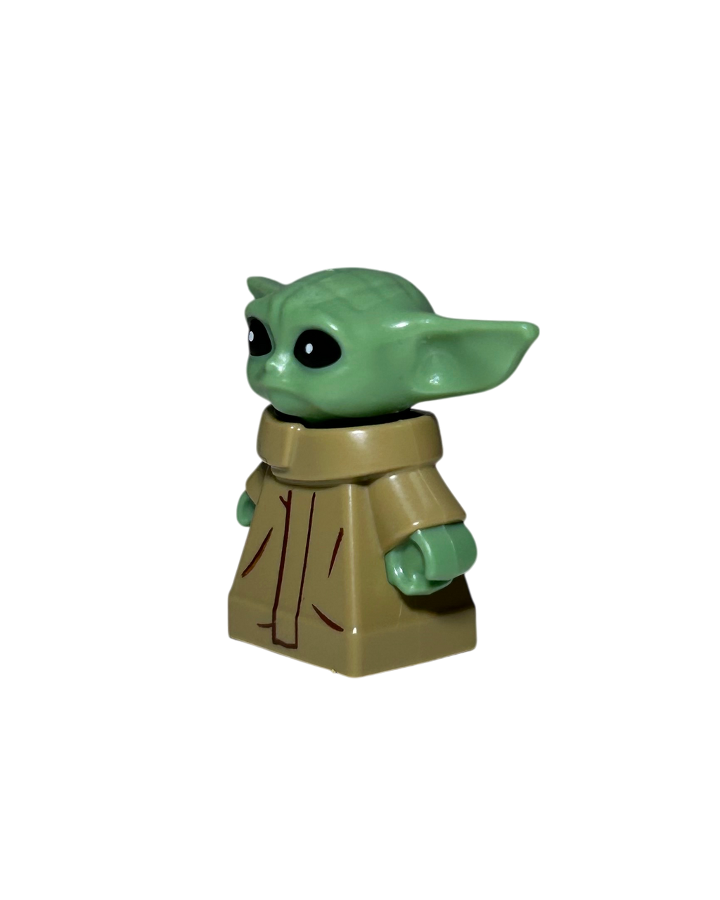 Grogu SW1520 Baby Yoda LEGO Star Wars Minifigur Seitenansicht rechts brick2d2